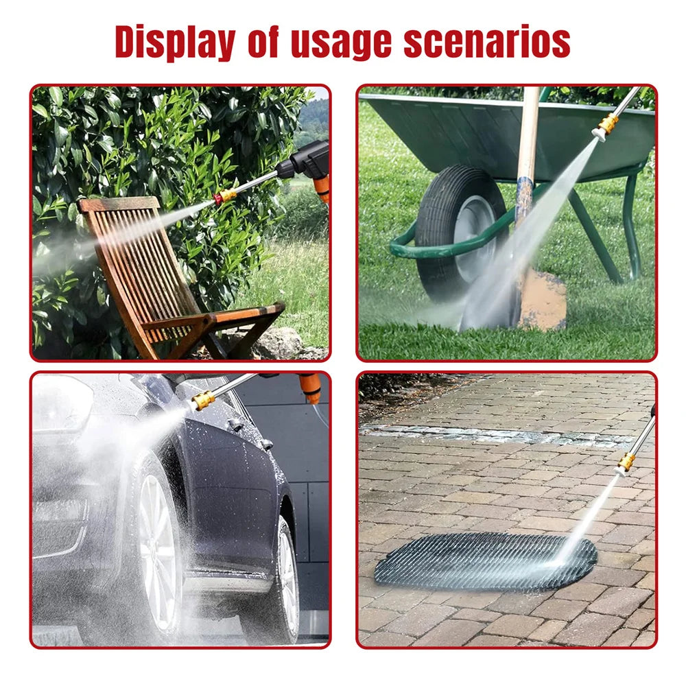 Cordless Car Pressure Washer β 48V Lithium Battery, 30Bar