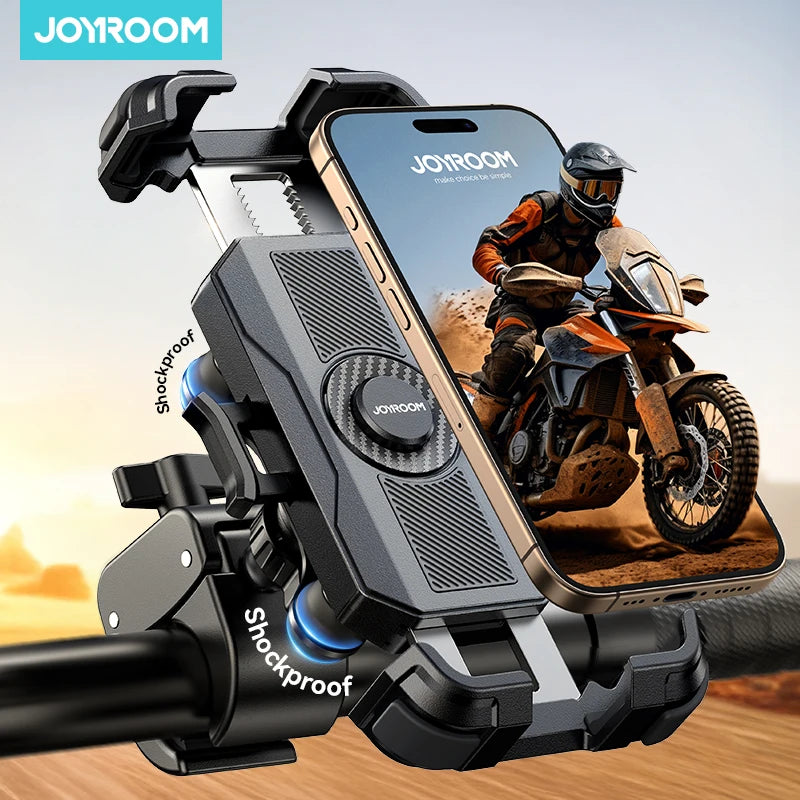 Joyroom Phone Mount for Bike/Motorcycle – Anti-Vibration