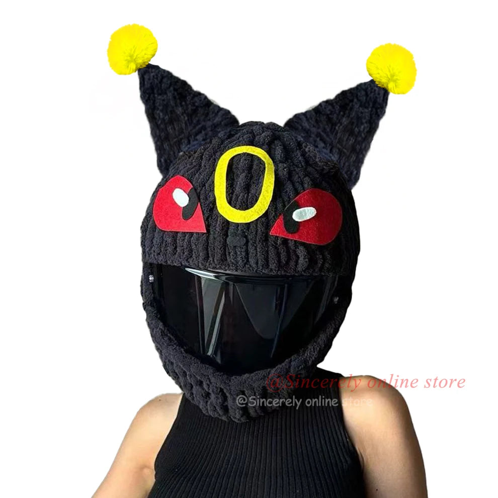 Universal Plush Rabbit Helmet Cover β Motorcycle Styling Gift
