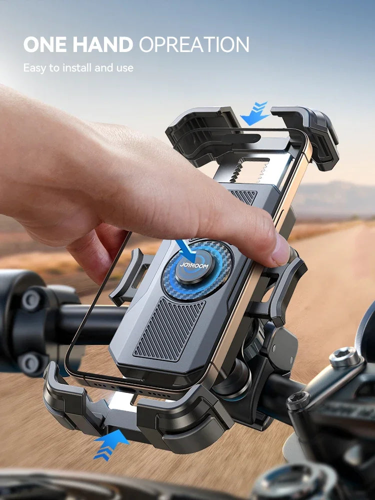 Joyroom Phone Mount for Bike/Motorcycle – Anti-Vibration