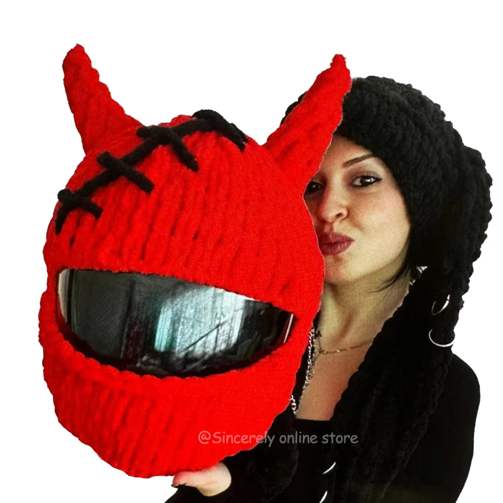Universal Plush Rabbit Helmet Cover β Motorcycle Styling Gift