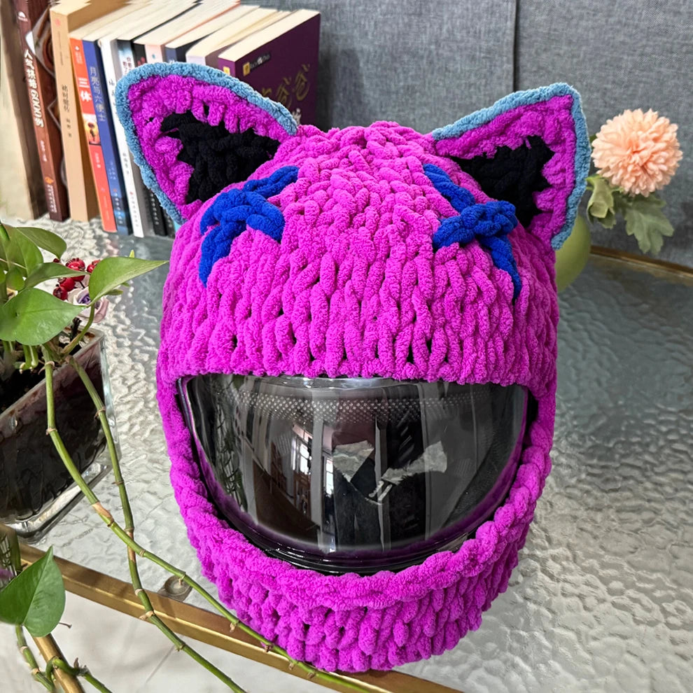 Universal Plush Rabbit Helmet Cover β Motorcycle Styling Gift