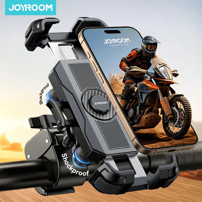 Joyroom Phone Mount for Bike/Motorcycle – Anti-Vibration