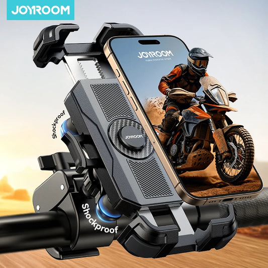 Joyroom Phone Mount for Bike/Motorcycle – Anti-Vibration